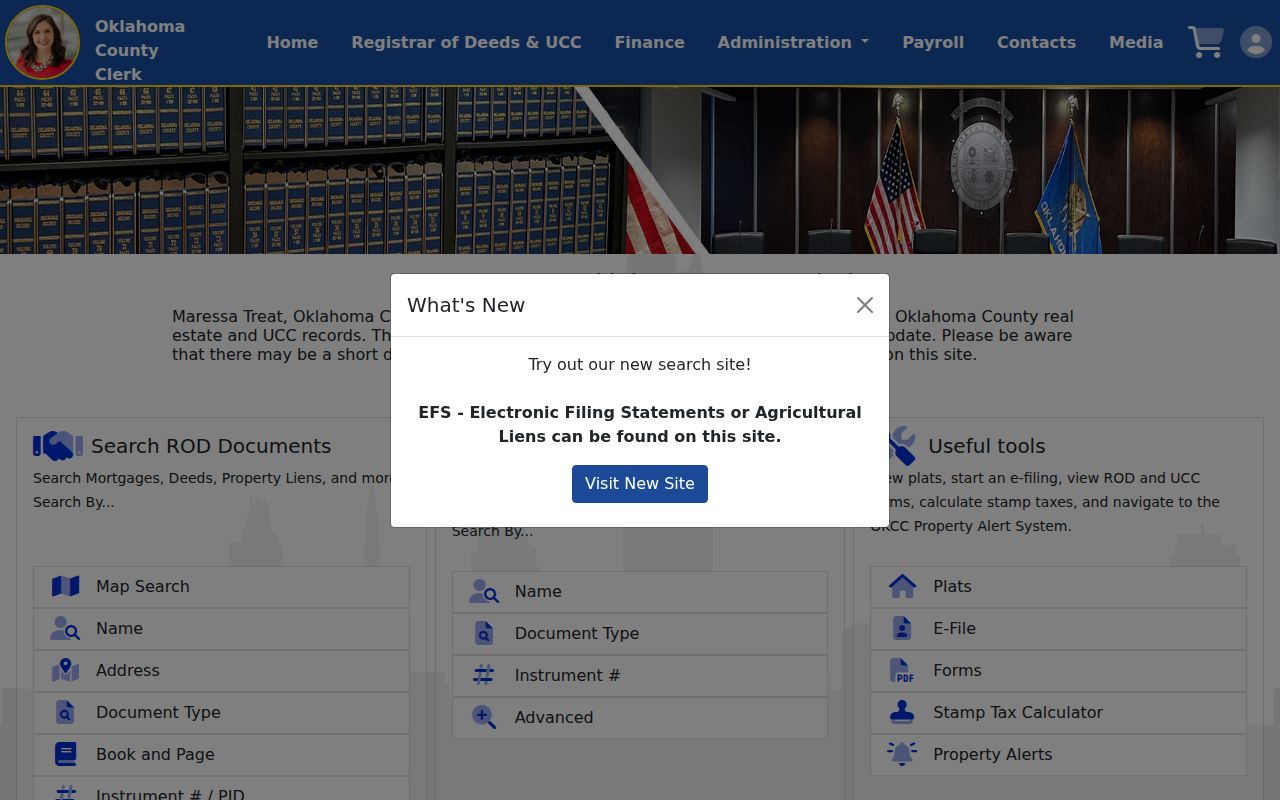 Bethany residents directory Recorder index search at OKCC.ONLINE